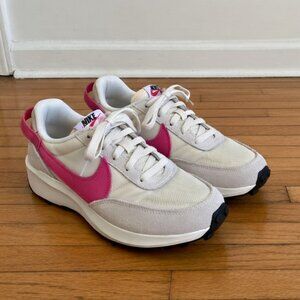 Nike Waffle Debut Athletic Shoes White Sail Aster Pink Women’s Size 8